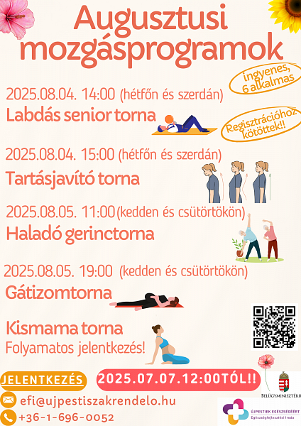 Augusztusi tornák