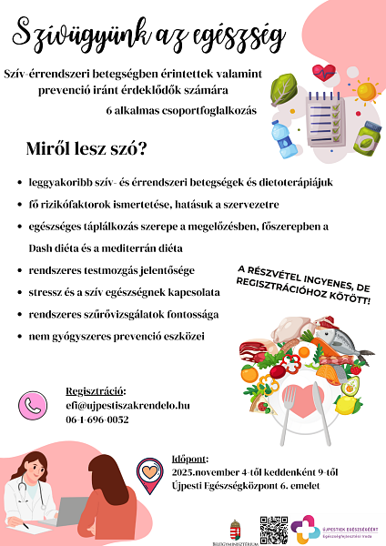 Szívügyünk az egészség 