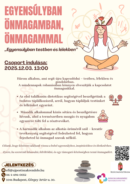 Egyensúlyban önmagamban, önmagammal