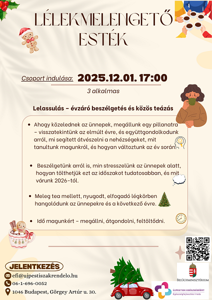 Lélekmelengető esték