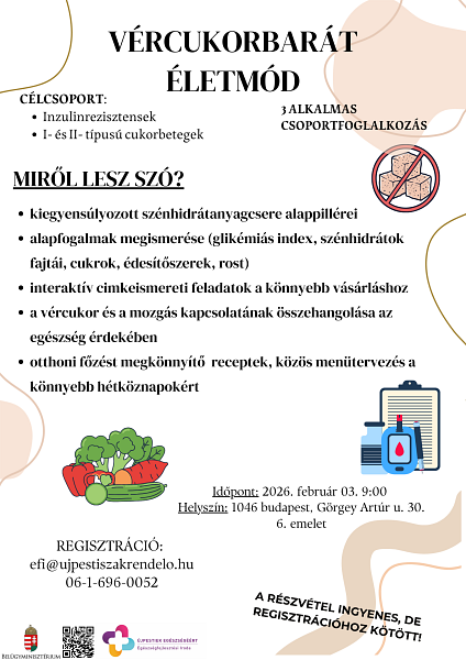 Vércukorbarát életmód